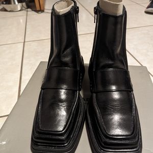 COPY - Vagabond Eyra Square Toe Loafer Boots